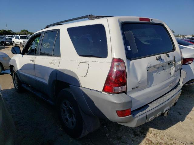 Photo 2 from auction – 2003 TOYOTA 4RUNNER SR with VIN JTEZU14R830003609