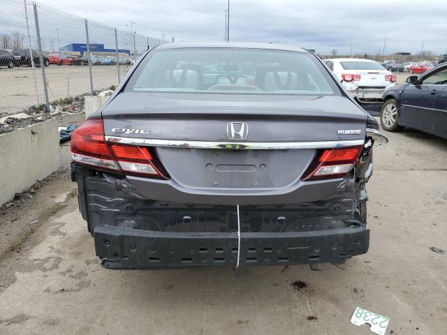 Photo 6 from auction – 2014 HONDA CIVIC LX with VIN 19XFB2F57EE243371