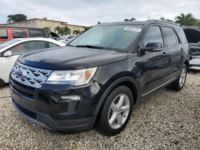FORD EXPLORER X 2018 with VIN 1FM5K7D88JGC90730 - Photo from auction