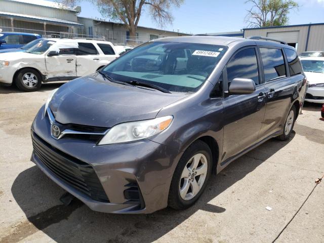 TOYOTA SIENNA LE 2018 with VIN 5TDKZ3DC9JS936282 - Photo from auction