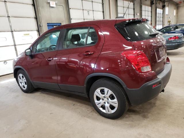 Photo 2 from auction – 2016 CHEVROLET TRAX LS with VIN 3GNCJKSB3GL155246