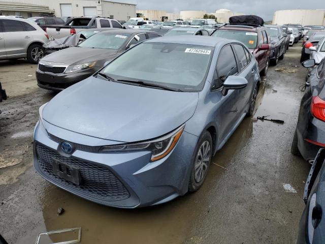 TOYOTA COROLLA LE 2020 with VIN JTDEBRBE3LJ006371 - Photo from auction