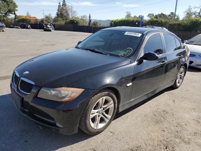 BMW 328 I 2008 with VIN WBAVA33548P141598 - Photo from auction