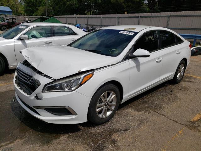 HYUNDAI SONATA SE 2017 with VIN 5NPE24AF6HH476620 - Photo from auction