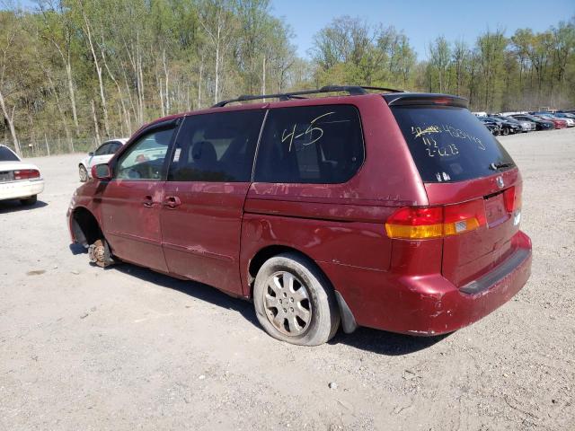 Photo 2 from auction – 2002 HONDA ODYSSEY EX with VIN 2HKRL18932H555151