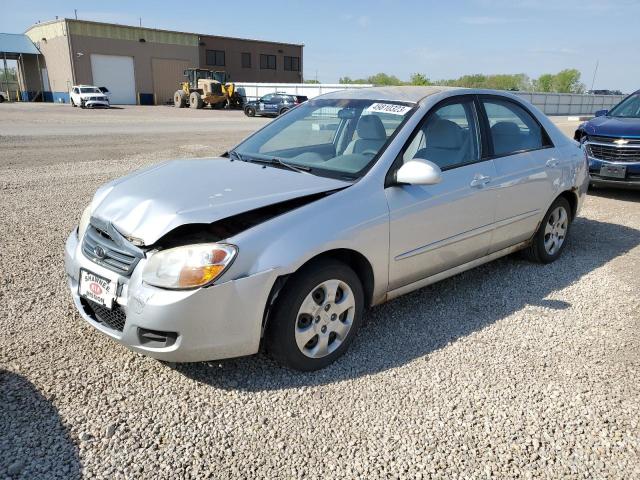 KIA SPECTRA EX 2008 with VIN KNAFE121785541324 - Photo from auction
