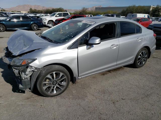 HONDA CIVIC EXL 2013 with VIN 2HGFB2F96DH504951 - Photo from auction