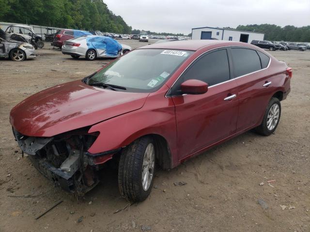 NISSAN SENTRA S 2017 with VIN 3N1AB7AP1HL668720 - Photo from auction