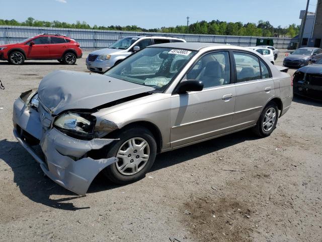HONDA CIVIC LX 2002 with VIN 1HGES16542L016276 - Photo from auction