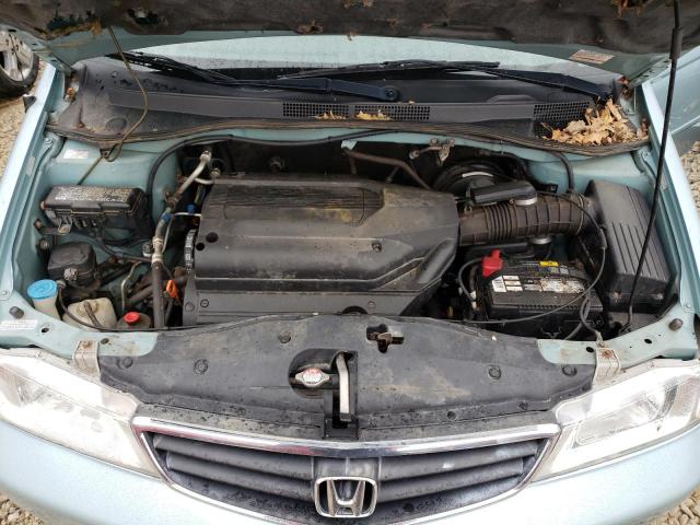 Photo 12 from auction – 2002 HONDA ODYSSEY EX with VIN 2HKRL18632H588656