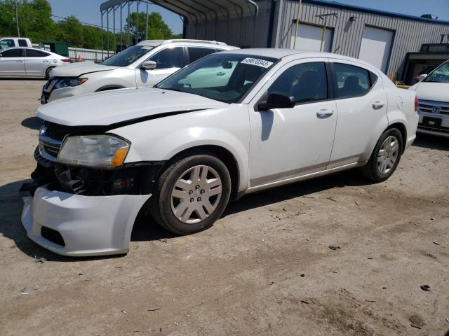 DODGE AVENGER SE 2014 with VIN 1C3CDZAB9EN216918 - Photo from auction