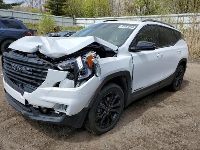 GMC TERRAIN SL 2022 with VIN 3GKALVEV6NL314232 - Photo from auction