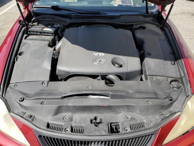 Photo 11 from auction – 2008 LEXUS IS 250 with VIN JTHBK262X82076265