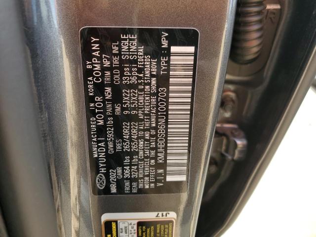 Photo 14 from auction – 2022 GENESIS GV80 BASE with VIN KMUHBDSB6NU100703