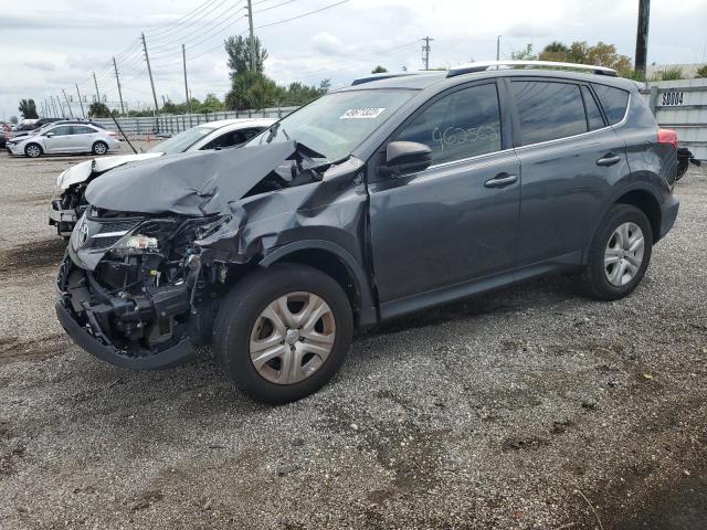 TOYOTA RAV4 LE 2015 with VIN JTMZFREV3FD066834 - Photo from auction