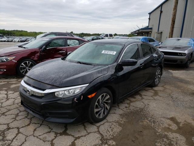 Фото 1 с аукциона – 2017 HONDA CIVIC EX с VIN 19XFC2F74HE057029