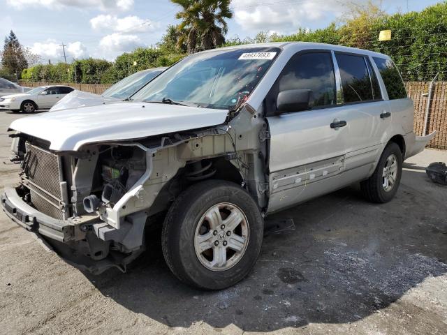 HONDA PILOT LX 2006 with VIN 5FNYF28176B033713 - Photo from auction