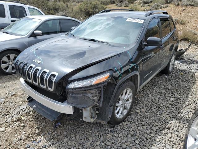 JEEP CHEROKEE S 2016 with VIN 1C4PJLAB0GW160125 - Photo from auction