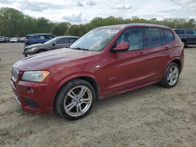 BMW X3 XDRIVE2 2014 with VIN 5UXWX9C52E0D25968 - Photo from auction