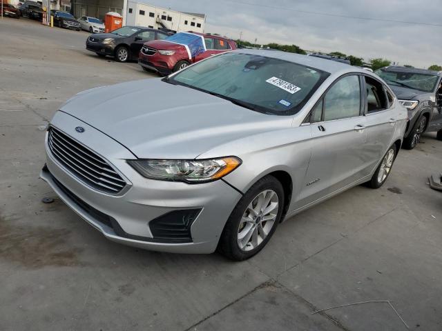 FORD FUSION SE 2019 with VIN 3FA6P0LU8KR189882 - Photo from auction