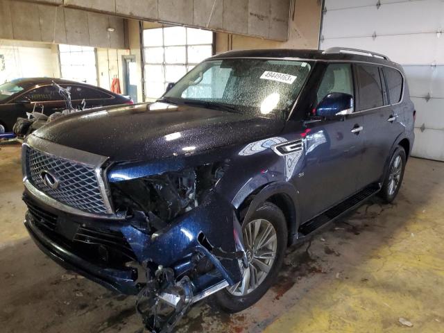Photo 1 from auction – 2018 INFINITI QX80 BASE with VIN JN8AZ2NF4J9662460