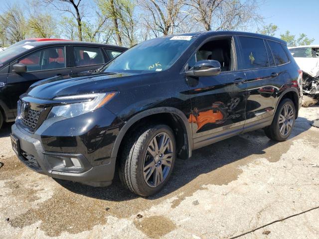 HONDA PASSPORT E 2021 with VIN 5FNYF8H57MB021001 - Photo from auction