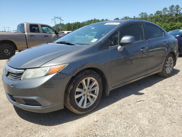 HONDA CIVIC EXL 2012 with VIN 2HGFB2F9XCH319848 - Photo from auction