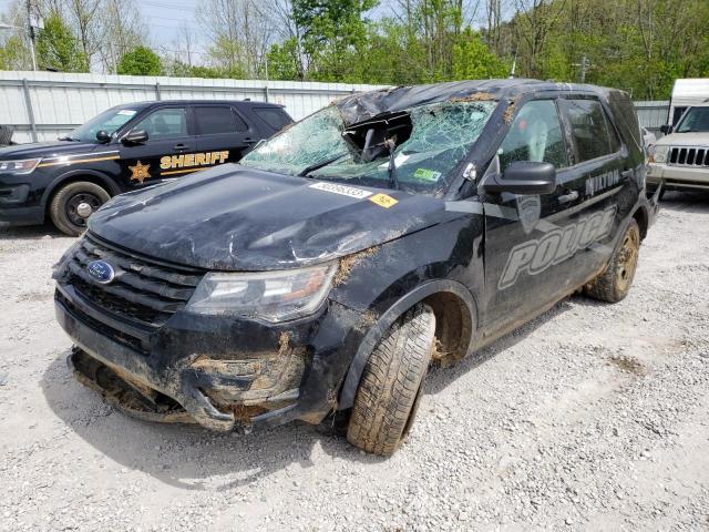 FORD EXPLORER P 2018 with VIN 1FM5K8AR2JGC44250 - Photo from auction