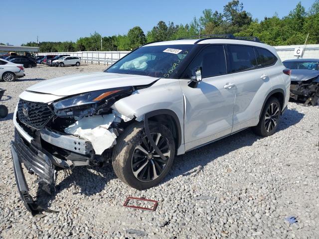 TOYOTA HIGHLANDER 2021 with VIN 5TDJZRAH4MS052933 - Photo from auction