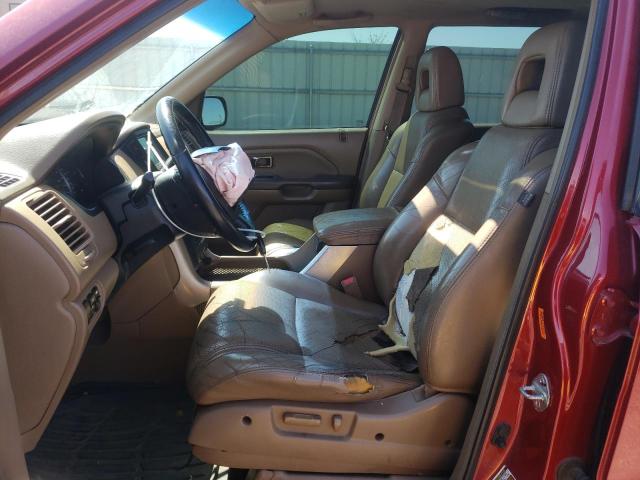 Photo 7 from auction – 2005 HONDA PILOT EXL with VIN 5FNYF18615B029600