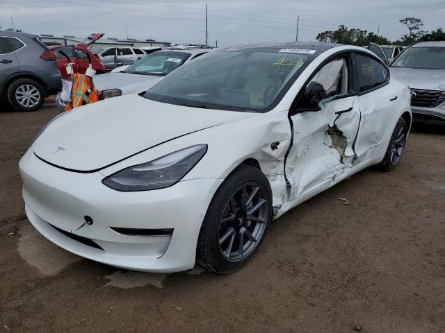 TESLA MODEL 3 2022 with VIN 5YJ3E1EB0NF102339 - Photo from auction