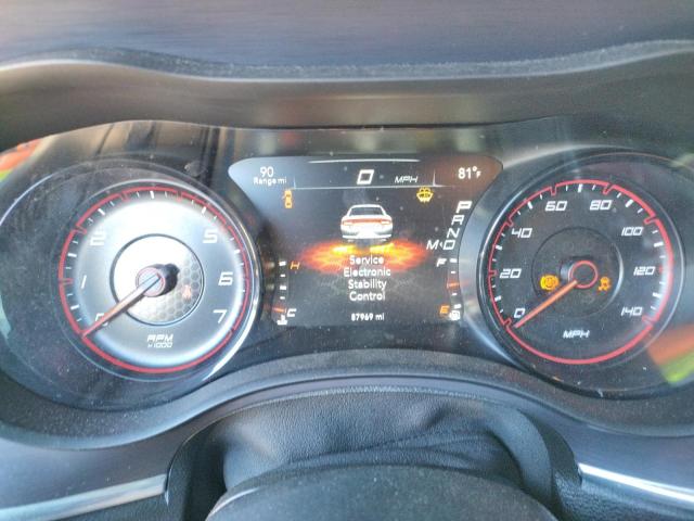 Photo 9 from auction – 2016 DODGE CHARGER SX with VIN 2C3CDXHG8GH247000