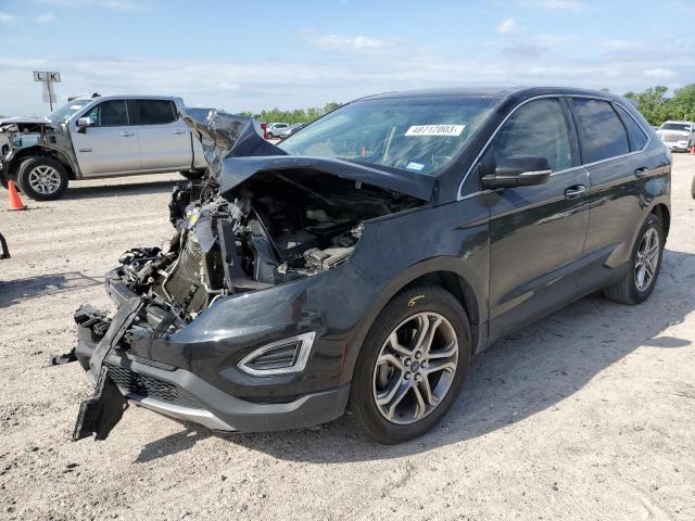 FORD EDGE TITAN 2015 with VIN 2FMTK3K95FBB06645 - Photo from auction