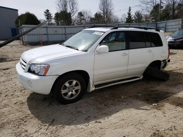 TOYOTA HIGHLANDER 2002 with VIN JTEHF21A720085924 - Photo from auction