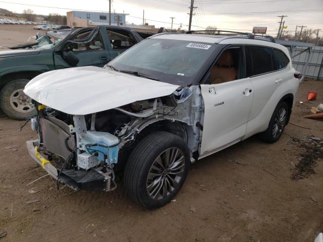 TOYOTA HIGHLANDER 2021 с VIN 5TDEBRCH0MS051488 - Фото с аукциона