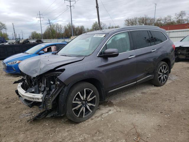 Photo 1 from auction – 2020 HONDA PILOT TOUR with VIN 5FNYF6H61LB014086