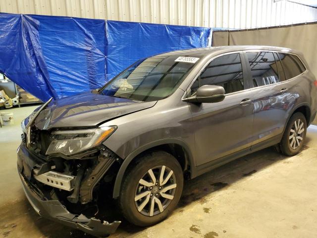 HONDA PILOT EXL 2021 with VIN 5FNYF5H59MB046142 - Photo from auction