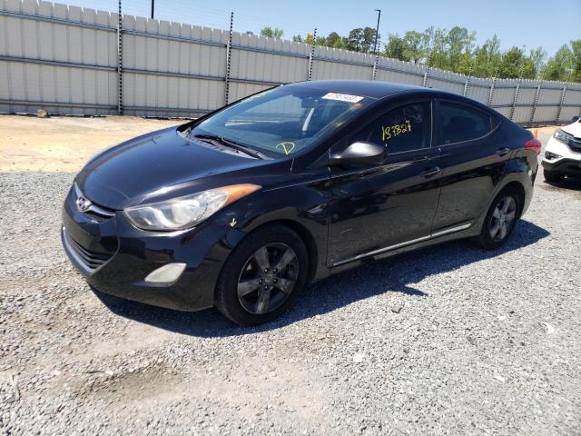 HYUNDAI ELANTRA GL 2012 with VIN KMHDH4AE0CU181587 - Photo from auction