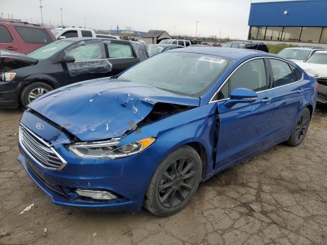 FORD FUSION SE 2017 with VIN 3FA6P0HD6HR194449 - Photo from auction