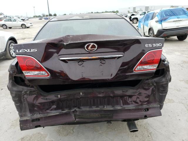 Photo 6 from auction – 2006 LEXUS ES 330 with VIN JTHBA30G065170390