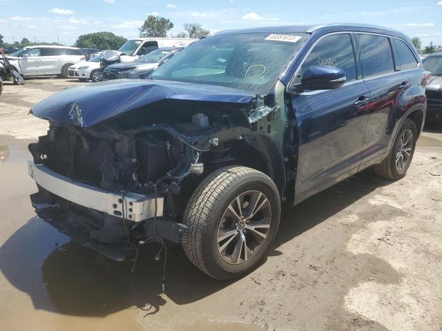TOYOTA HIGHLANDER 2016 z numerem VIN 5TDKKRFH1GS154745 - Zdjęcie z aukcji