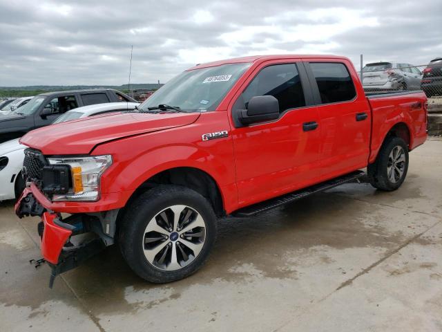 FORD F150 SUPER 2019 with VIN 1FTEW1E55KKC76132 - Photo from auction