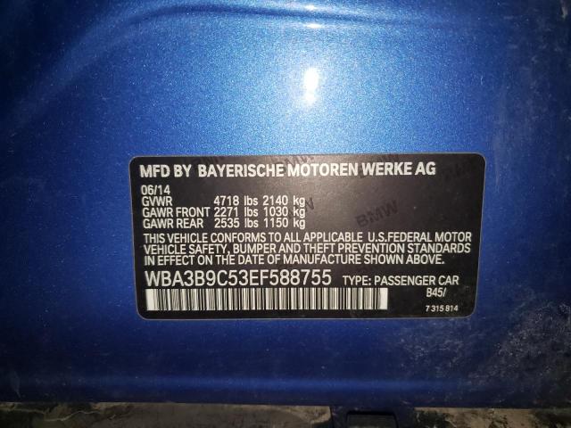 Photo 10 from auction – 2014 BMW 335 XI with VIN WBA3B9C53EF588755