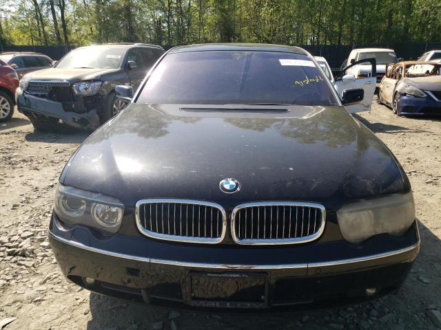 Photo 5 from auction – 2003 BMW 745 LI with VIN WBAGN63493DR12766