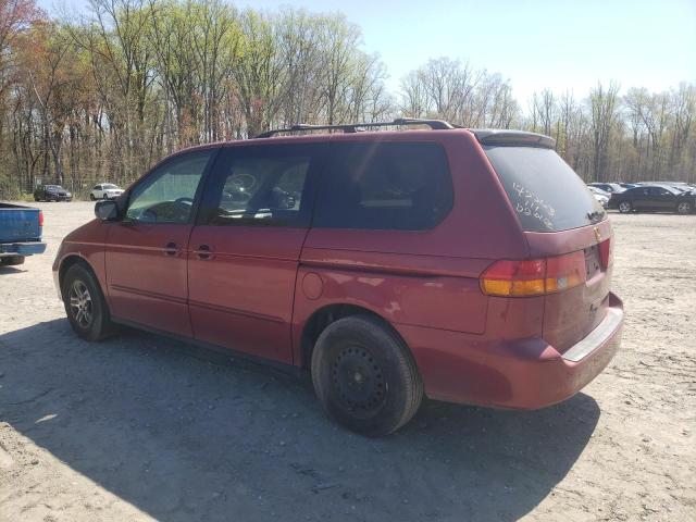 Photo 2 from auction – 2002 HONDA ODYSSEY EX with VIN 5FNRL18972B035016