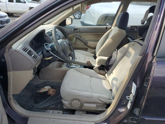 Photo 7 from auction – 2001 HONDA CIVIC EX with VIN 2HGES26751H508737