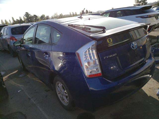 Photo 2 from auction – 2011 TOYOTA PRIUS with VIN JTDKN3DU2B0311196