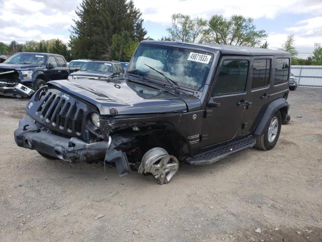 JEEP WRANGLER U 2017 with VIN 1C4BJWDG5HL604282 - Photo from auction