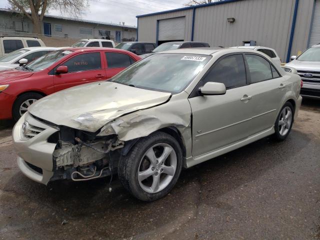 MAZDA 6 S 2005 with VIN 1YVHP80DX55M03567 - Photo from auction