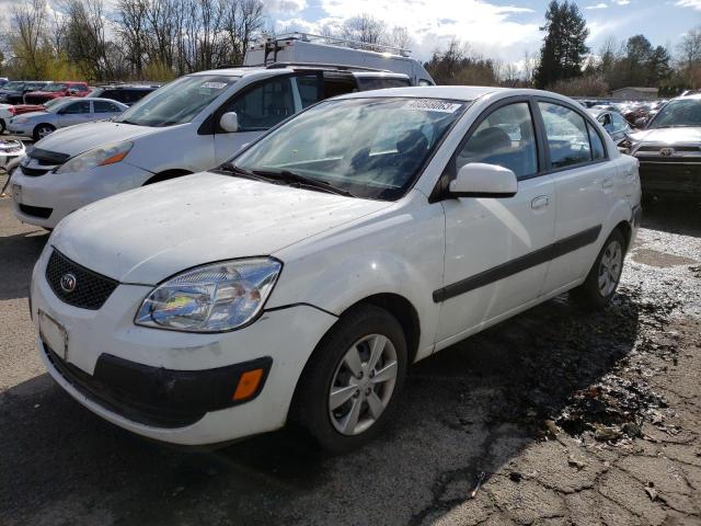 KIA RIO BASE 2009 with VIN KNADE223X96522261 - Photo from auction